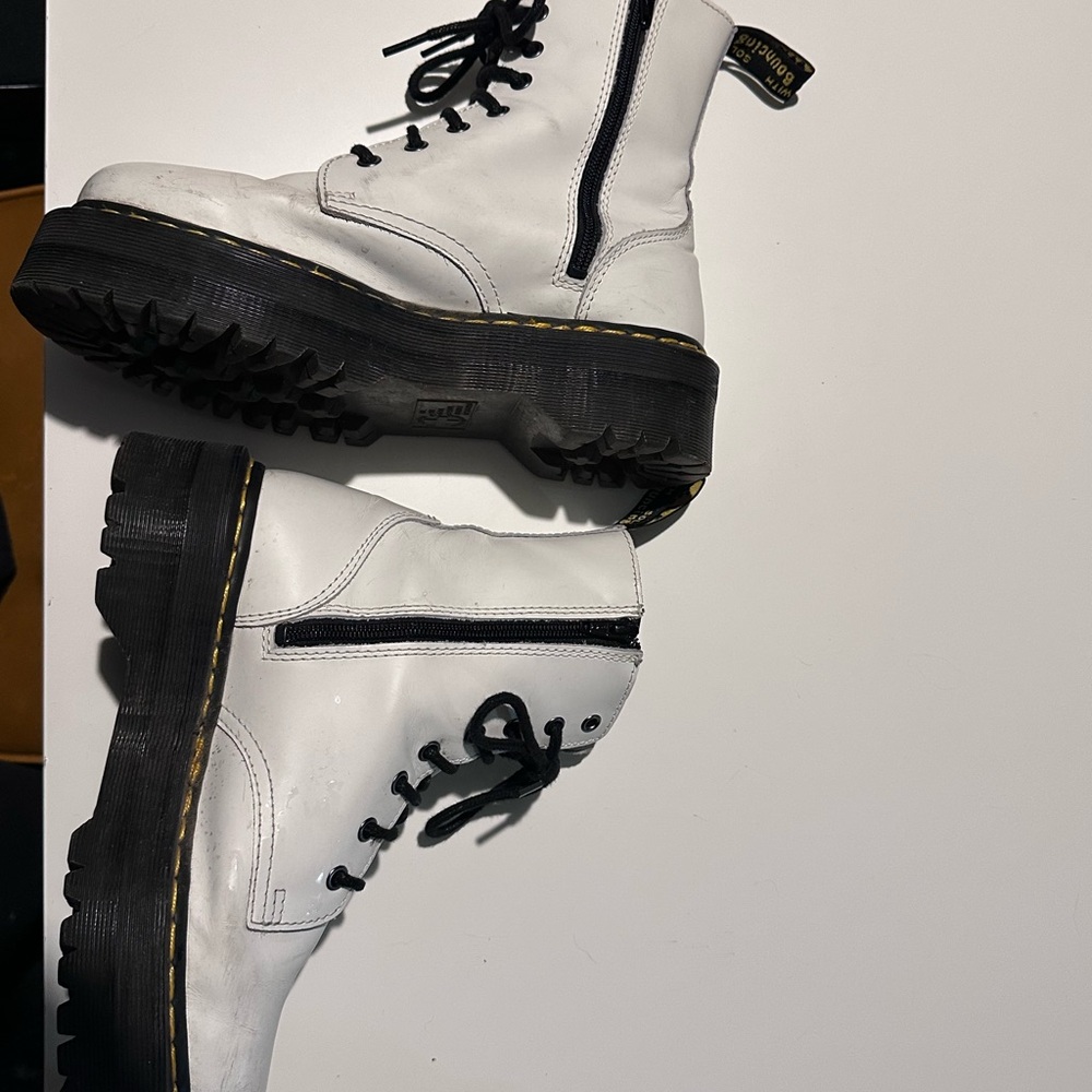 Dr. Martens White Jadon boots - Picture 8 of 10